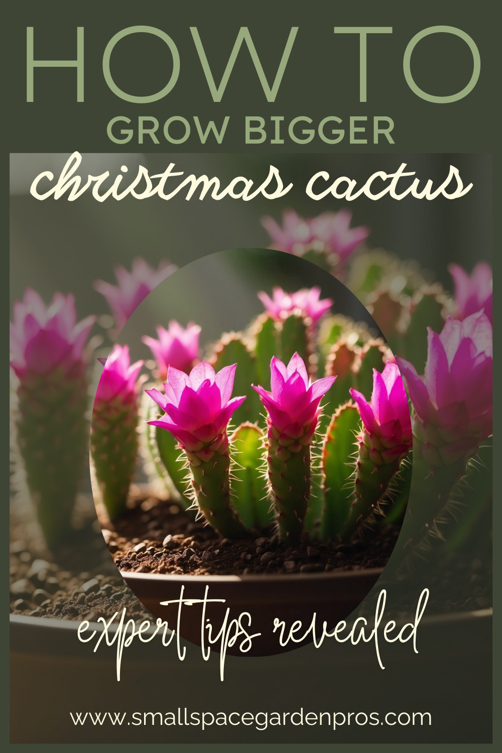 How to Grow a Bigger Christmas Cactus: Tips for Healthy Growth - Small ...