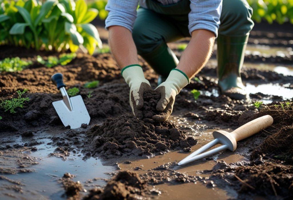 How to Harden Muddy Soil