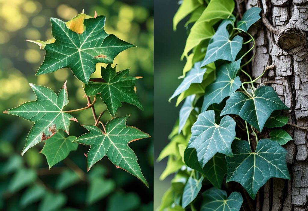 Poison Ivy vs English Ivy